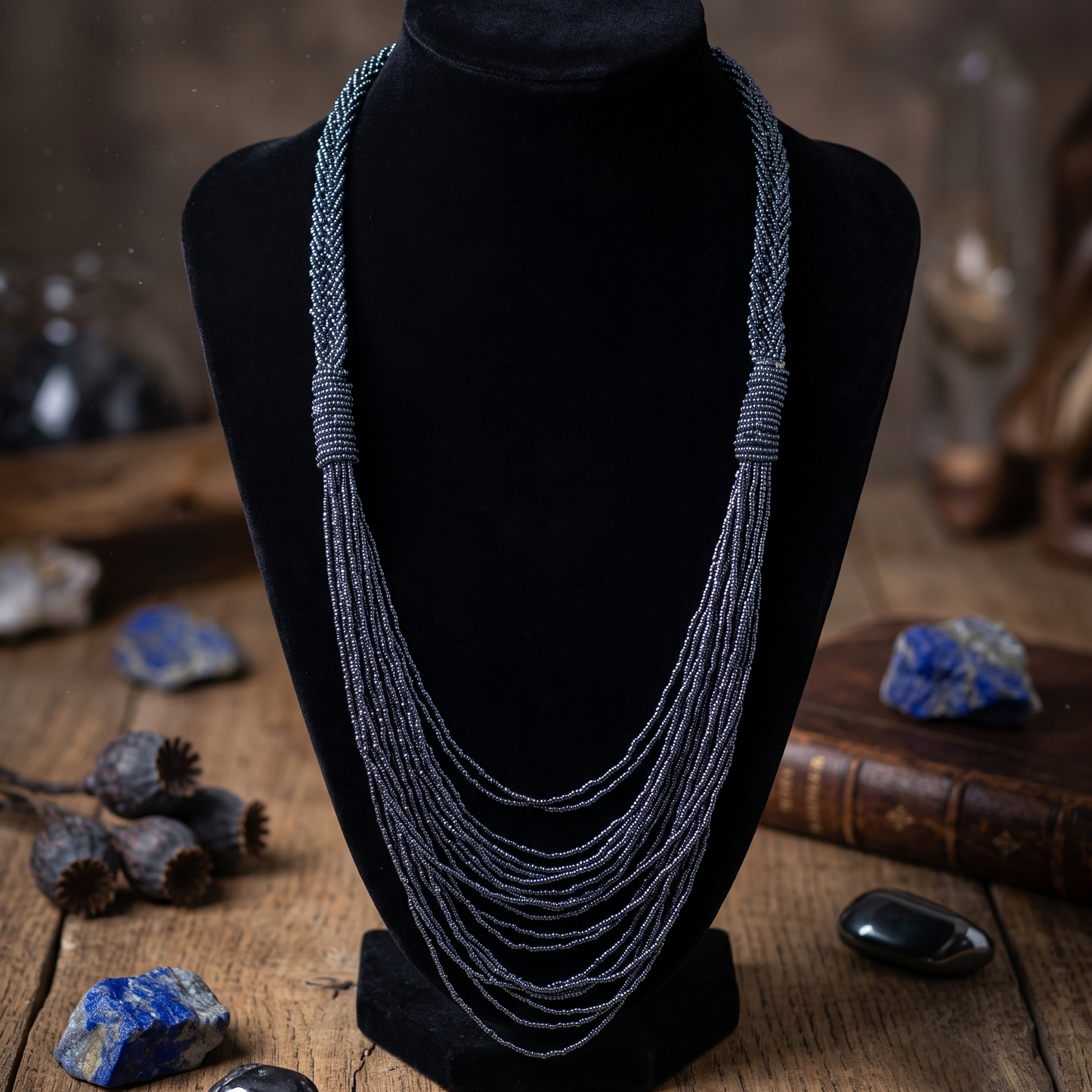 The Lapis Dusk Maala