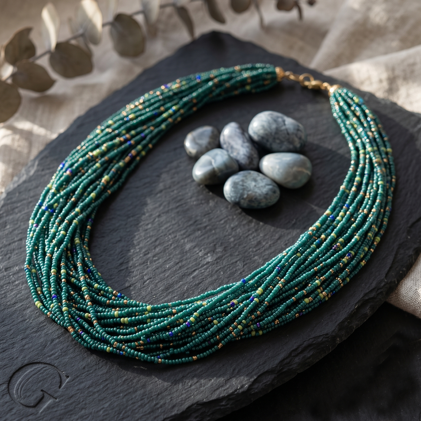 The Verdigris Strand Maala