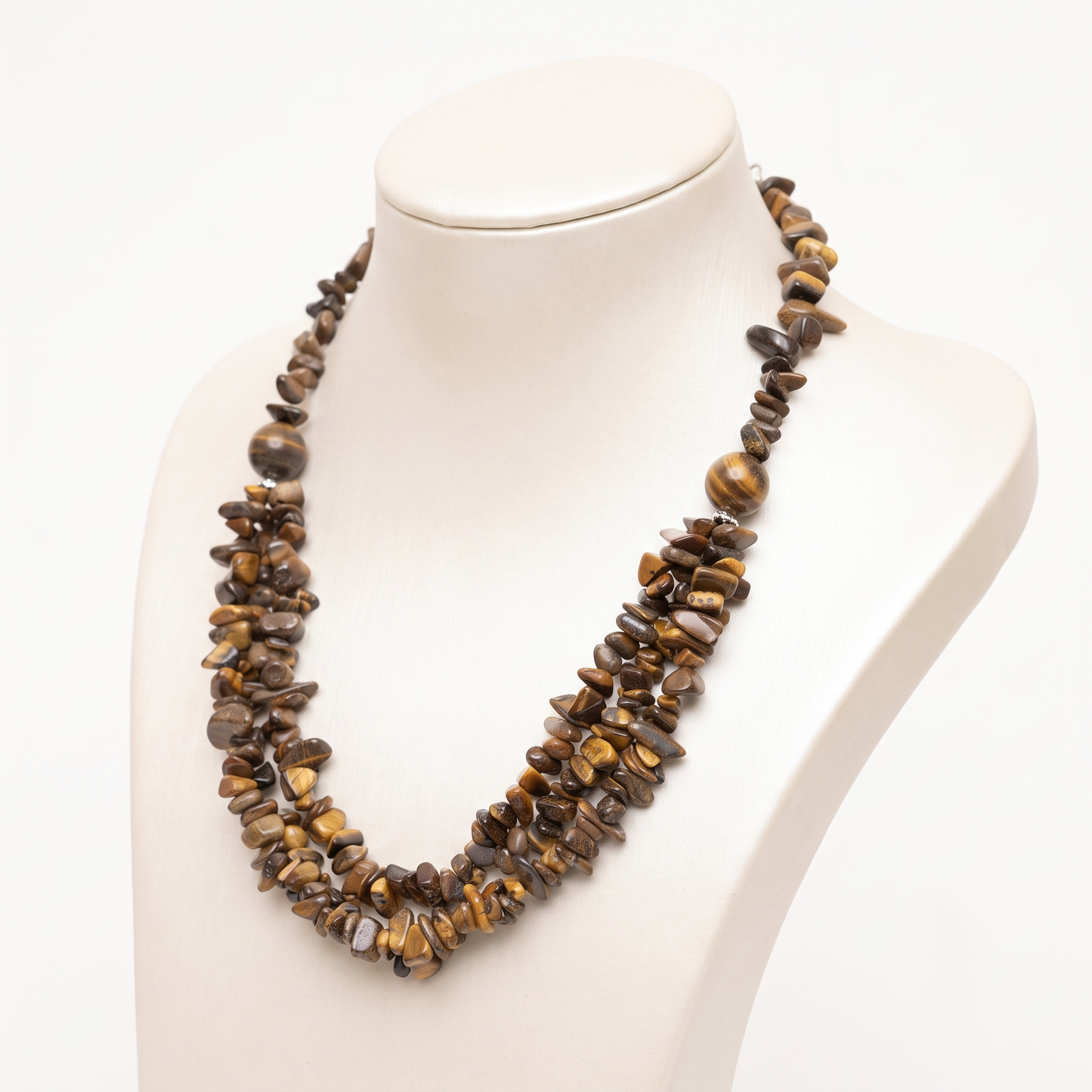 Tiger Eye Stone Necklace