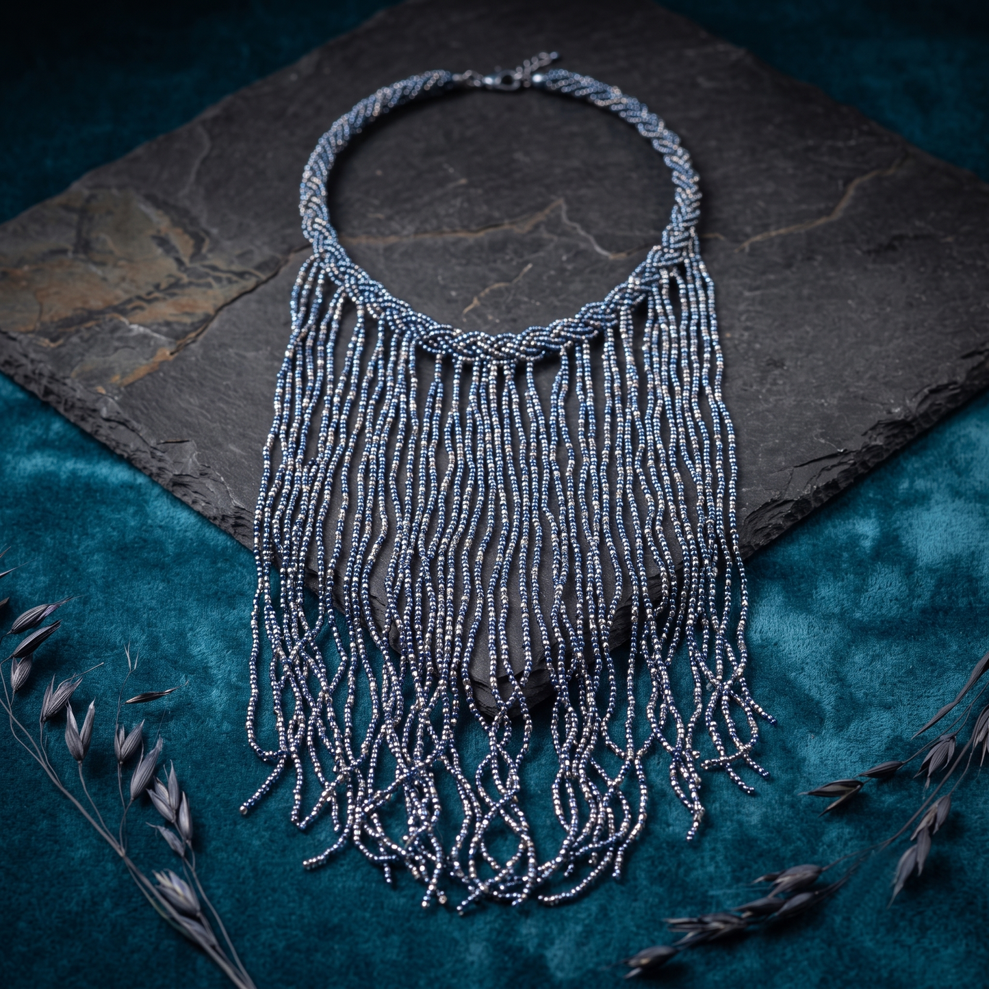 Midnight Cascade Maala