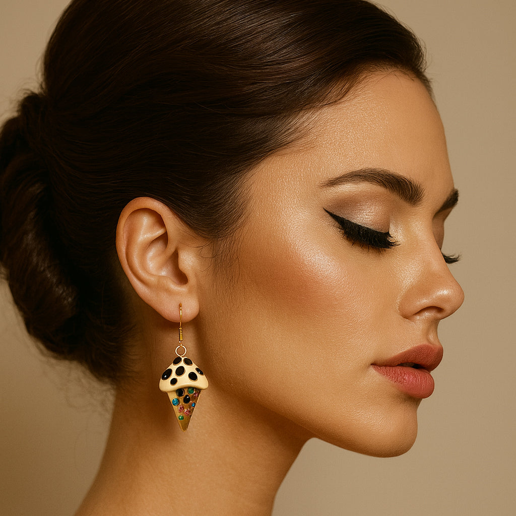 Mushroom Earrings