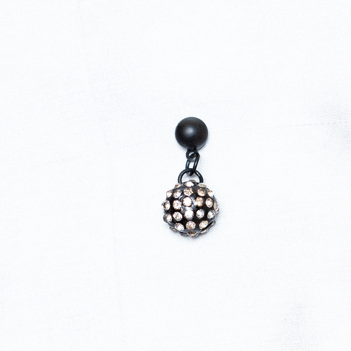 Crystals N Black Necklace Set