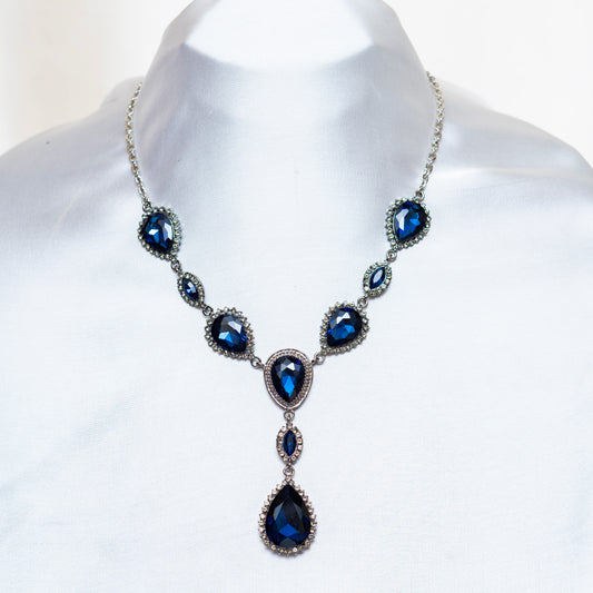 Blue Necklace Set
