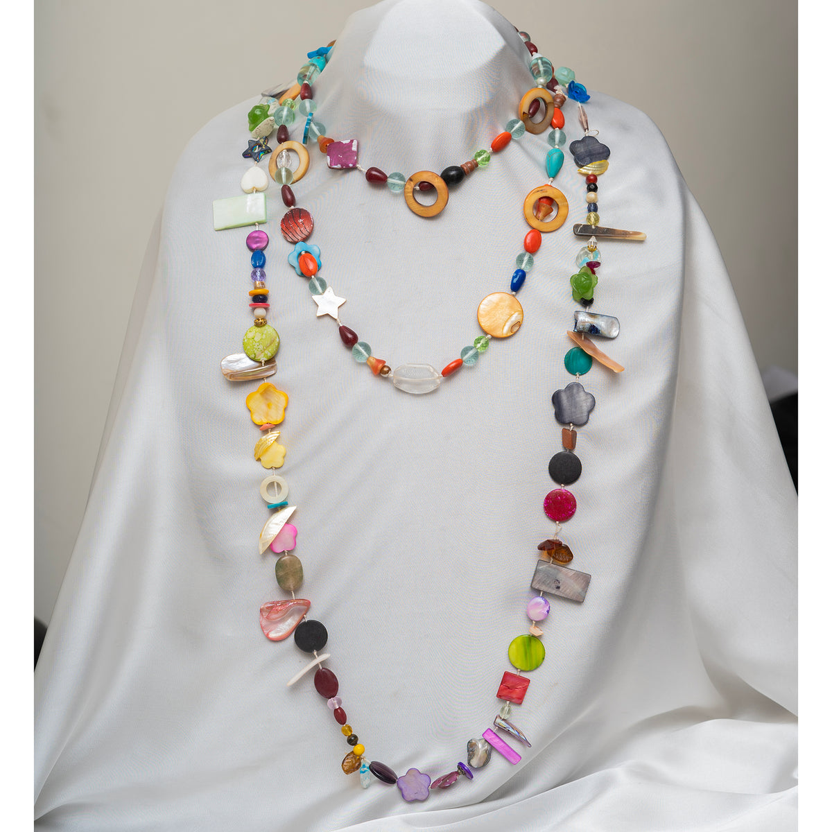 Gemstones Multi Layered Maala