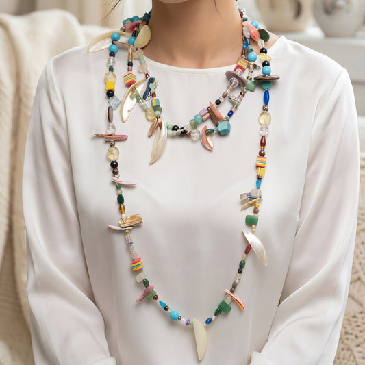 Stones & Seashell Maala
