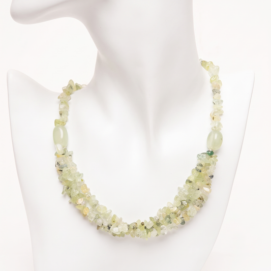 Prehnite Stone Necklace