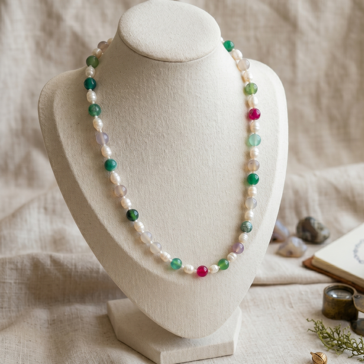 Precious Stones Necklace