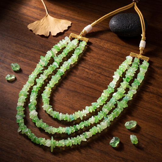 Green Agate Maala