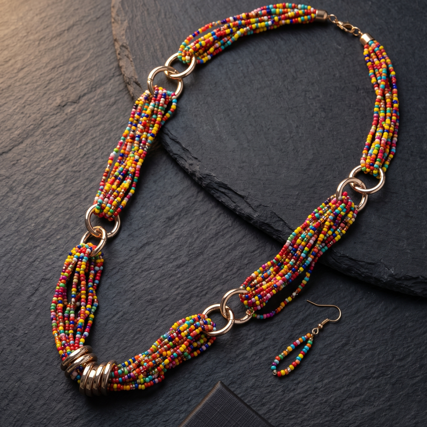 Multi Colored Maala