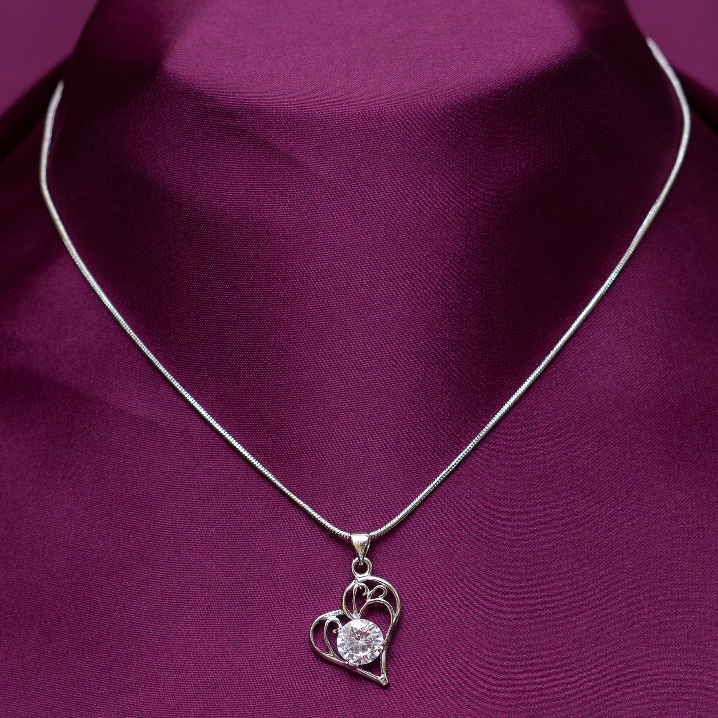 Heart Crystal Pendant