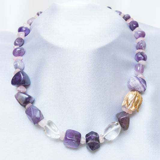 Precious Stones Maala cum Chokar